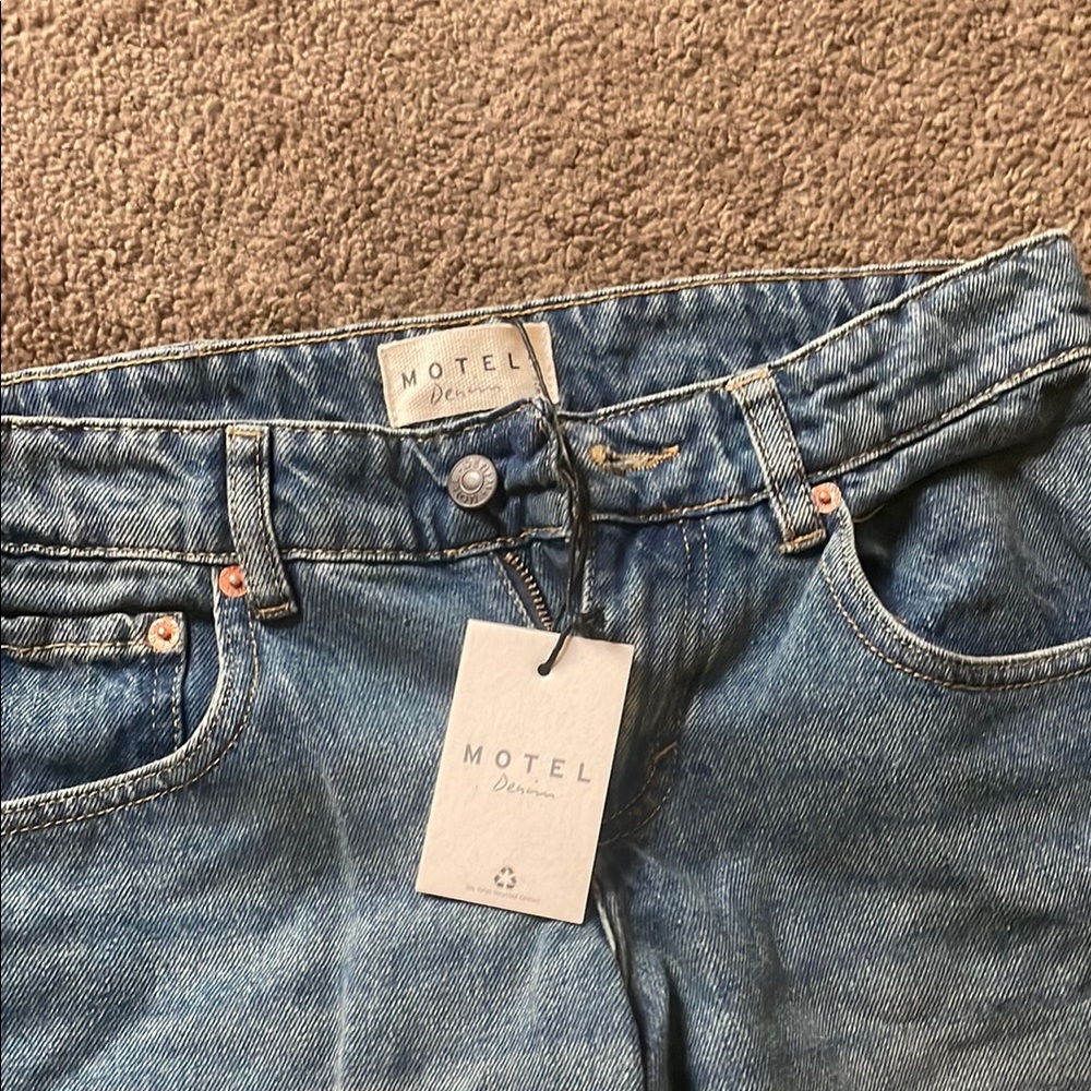 Motel Rocks Blue Jeans Classic Denim Style